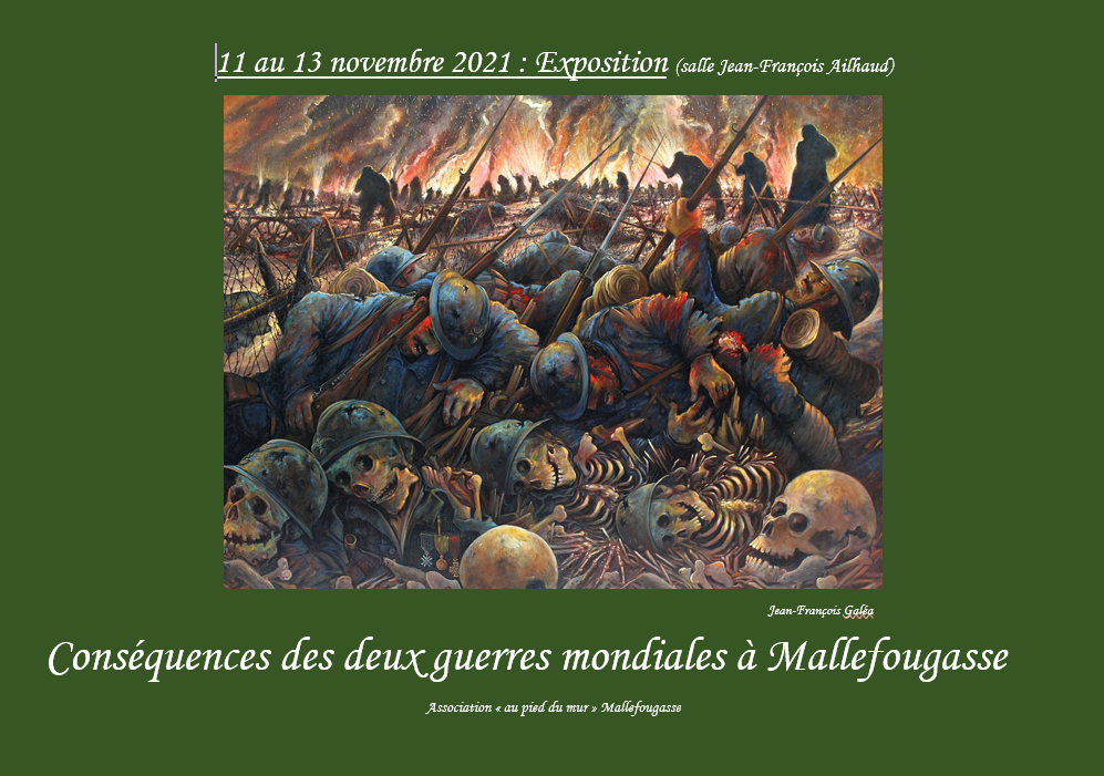 Les conséquences des deux guerres mondiales à Mallefougasse.